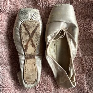 Smelly Used Ballerina Pointe Shoes